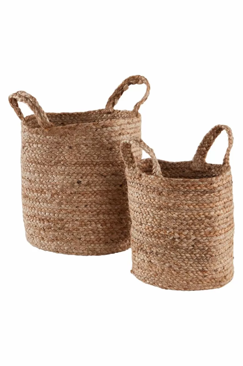 Prydnadssaker | Förvaring*Jotex CLAIR Förvaringskorg 2-pack Natur