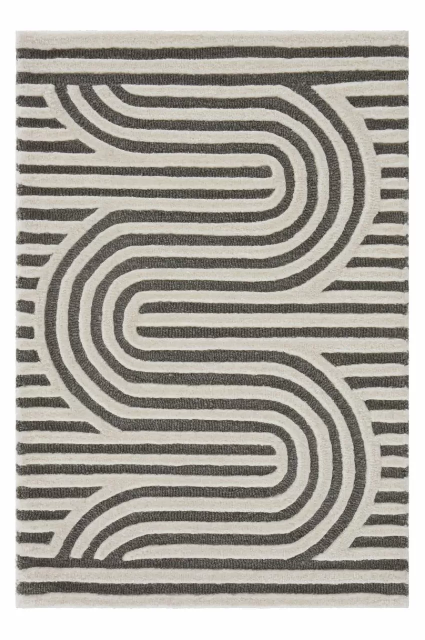 Dörrmattor*Jotex CLAMART Dörrmatta I Ull 60x90 Cm Naturvit/gröngrå