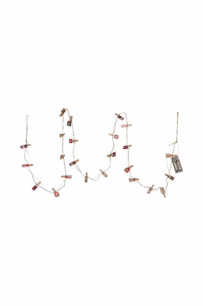 Julbelysning*Jotex CLIPPY ADVENT Ljusslinga Multi