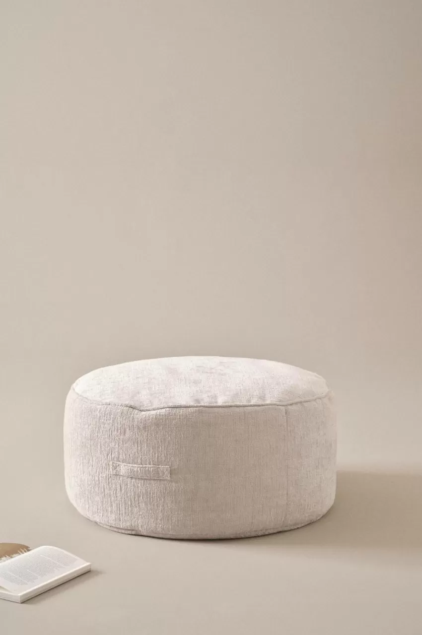 Sittpuffar*Jotex CLYMER Sittpuff ø 80 Cm Ljusbeige