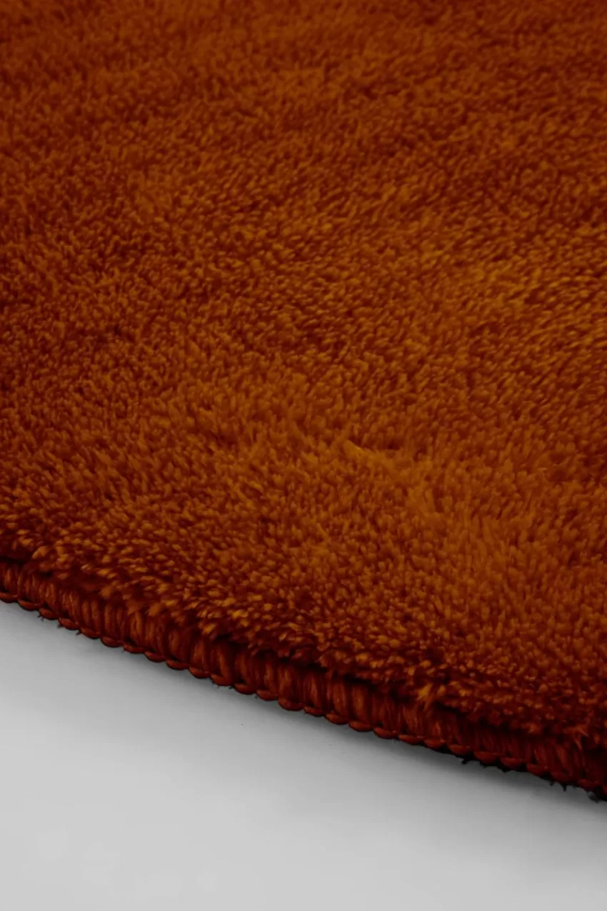 Lugg- & Ryamattor | Julgransmattor*Jotex CORAL Rund Luggmatta Rost