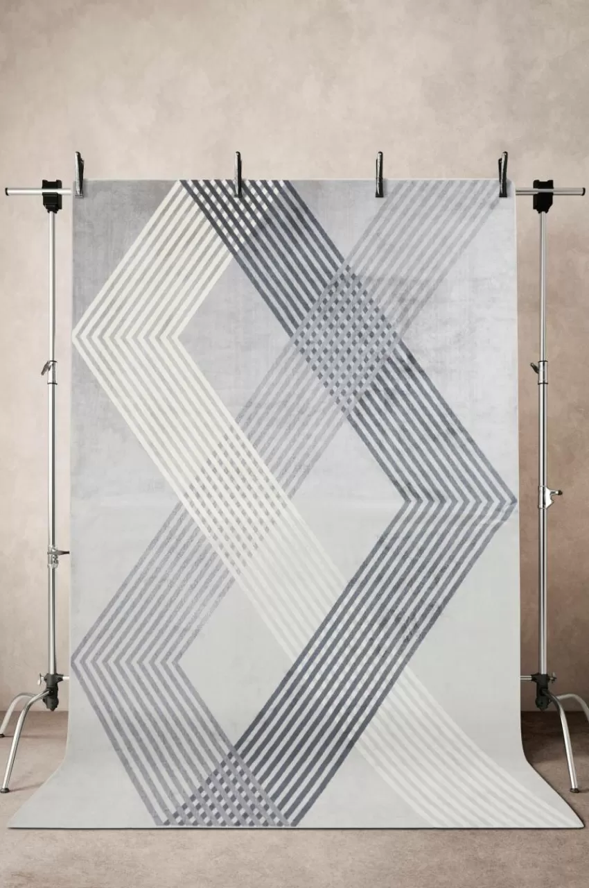 Återvunna Mattor | Viskosmattor*Jotex CUNEO Viskosmatta 200x300 Cm Grå