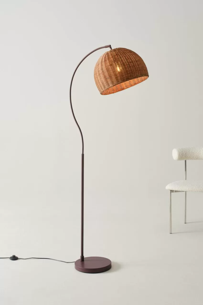 Golvlampor*Jotex CURLA Golvlampa Dark Brown
