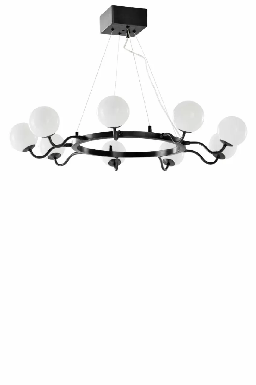 Taklampor | Kristallkronor & Takkronor*Jotex CURVY Taklampa Svart
