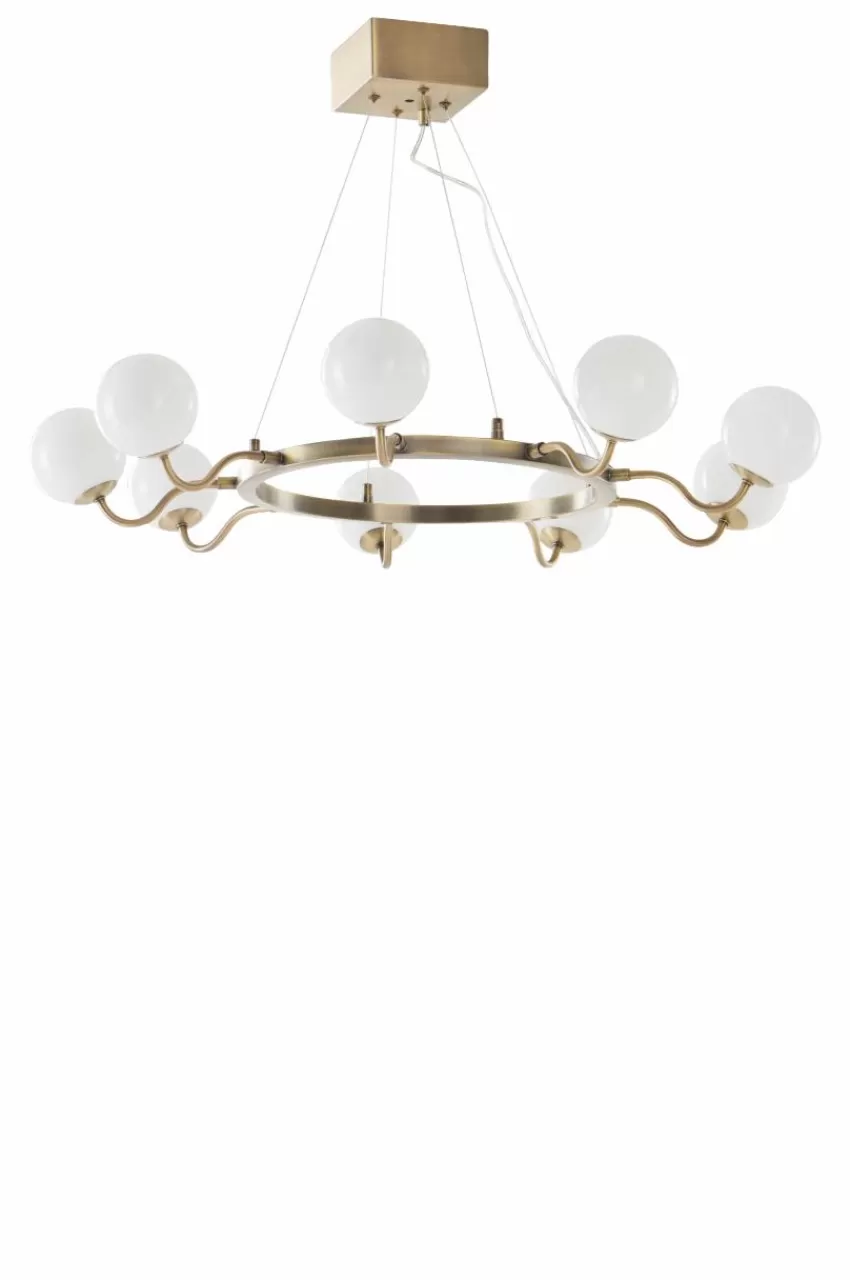 Taklampor | Kristallkronor & Takkronor*Jotex CURVY Taklampa Brons