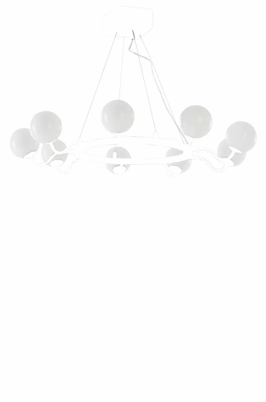 Taklampor | Kristallkronor & Takkronor*Jotex CURVY Taklampa Nickel satin