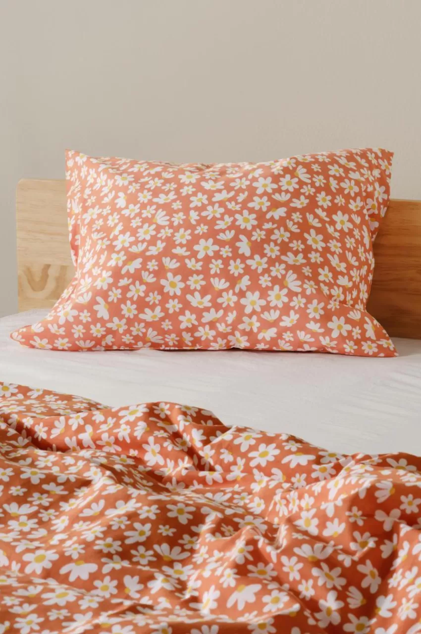 Örngott*Jotex DAISY örngott 60x50 Cm Ekologisk Orange