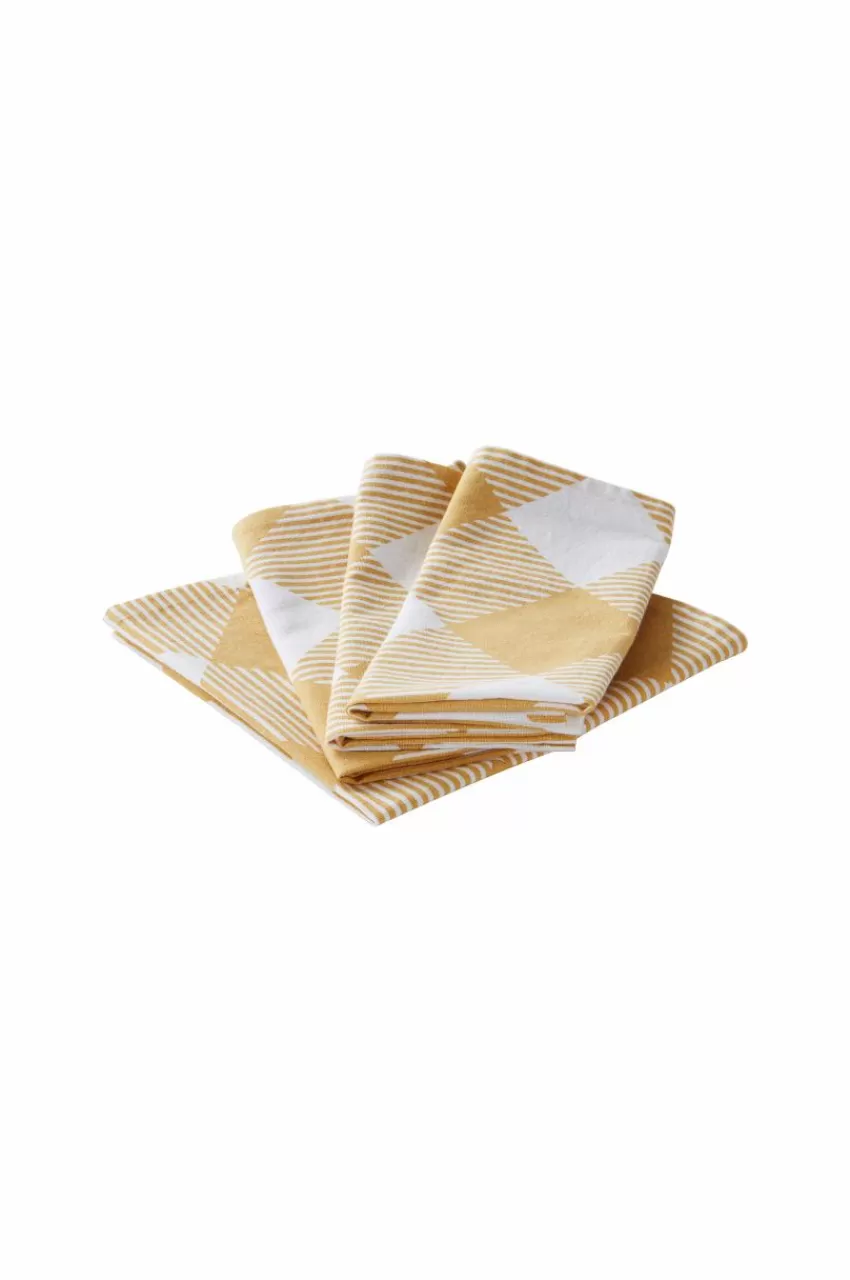 Servetter*Jotex DALIA Servett 4-pack Gul