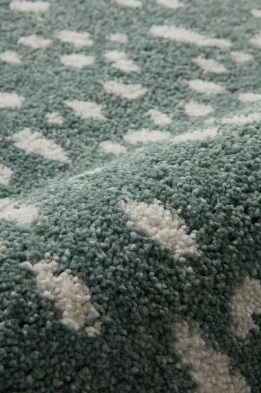 Barnmattor | Barnmattor*Jotex DALMA Luggmatta 160x230 Cm Grön/vit