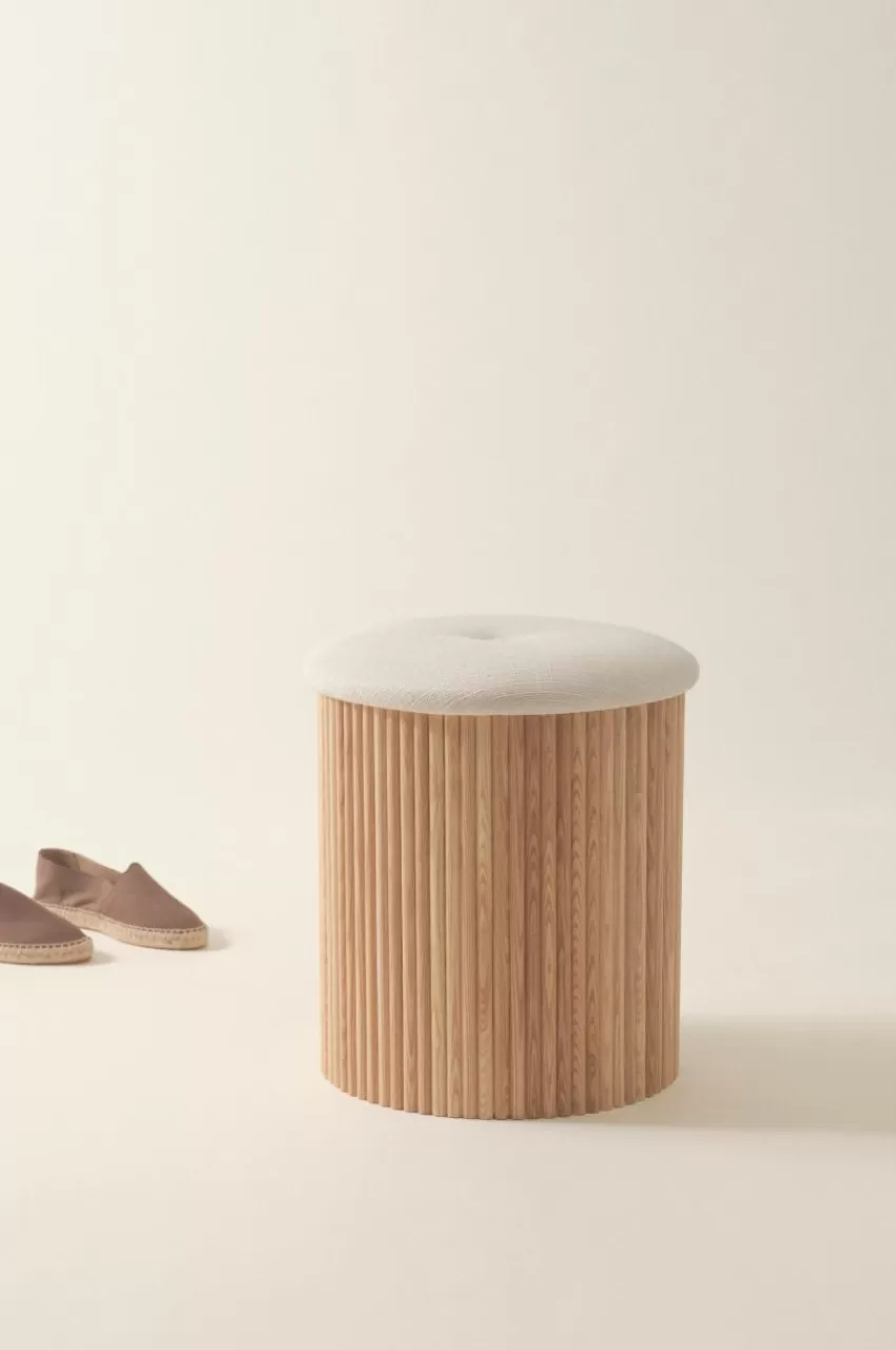 Sittpuffar | Pallar*Jotex DARWIN Sittpuff/pall ø 40 Cm Naturvit