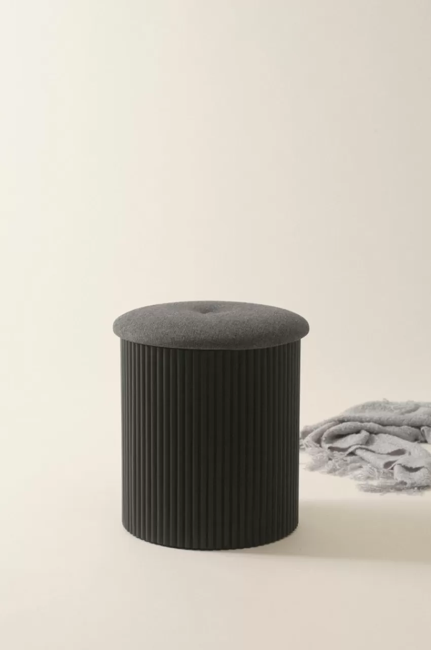 Sittpuffar | Pallar*Jotex DARWIN Sittpuff/pall ø 40 Cm Svart