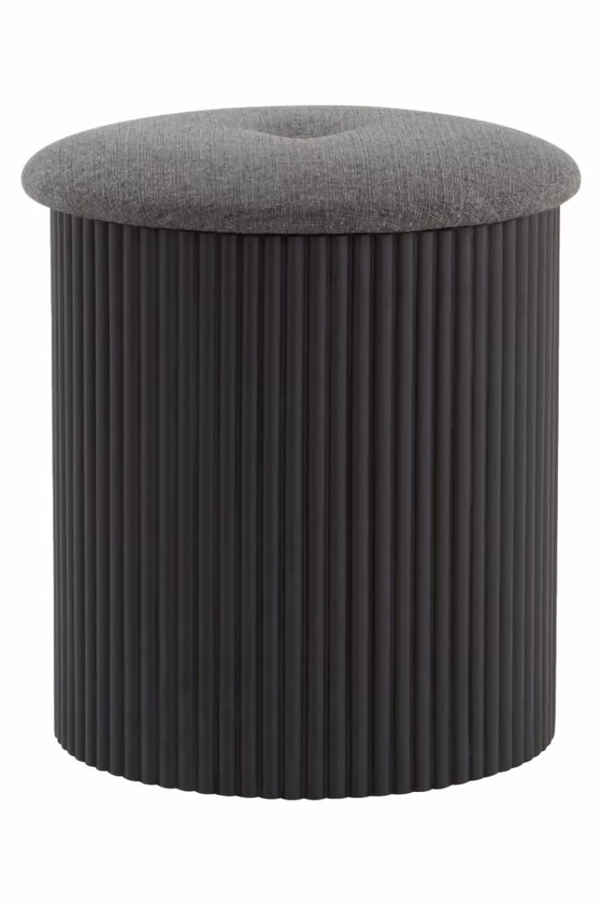 Sittpuffar | Pallar*Jotex DARWIN Sittpuff/pall ø 40 Cm Svart