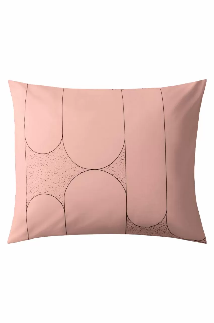 Örngott*Jotex DECO örngott 60x50 Cm Dimrosa/svart
