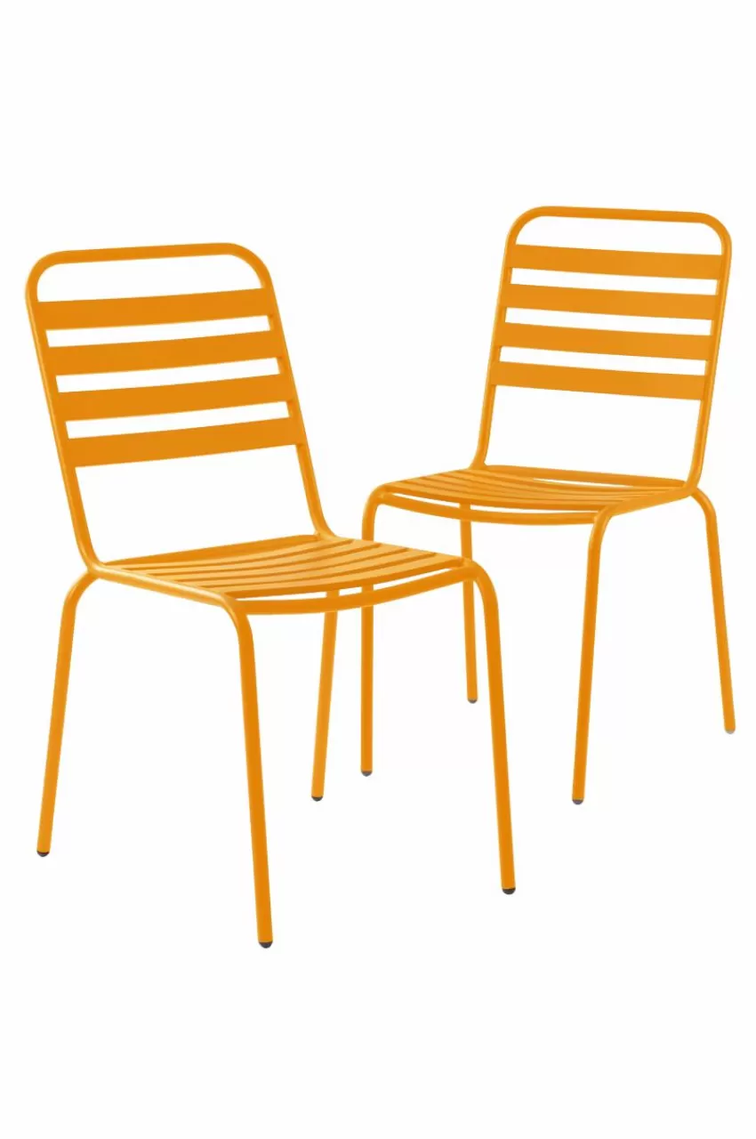 Utestolar & Utepallar | Utemöbler*Jotex DEIA Utestol 2-pack Orange