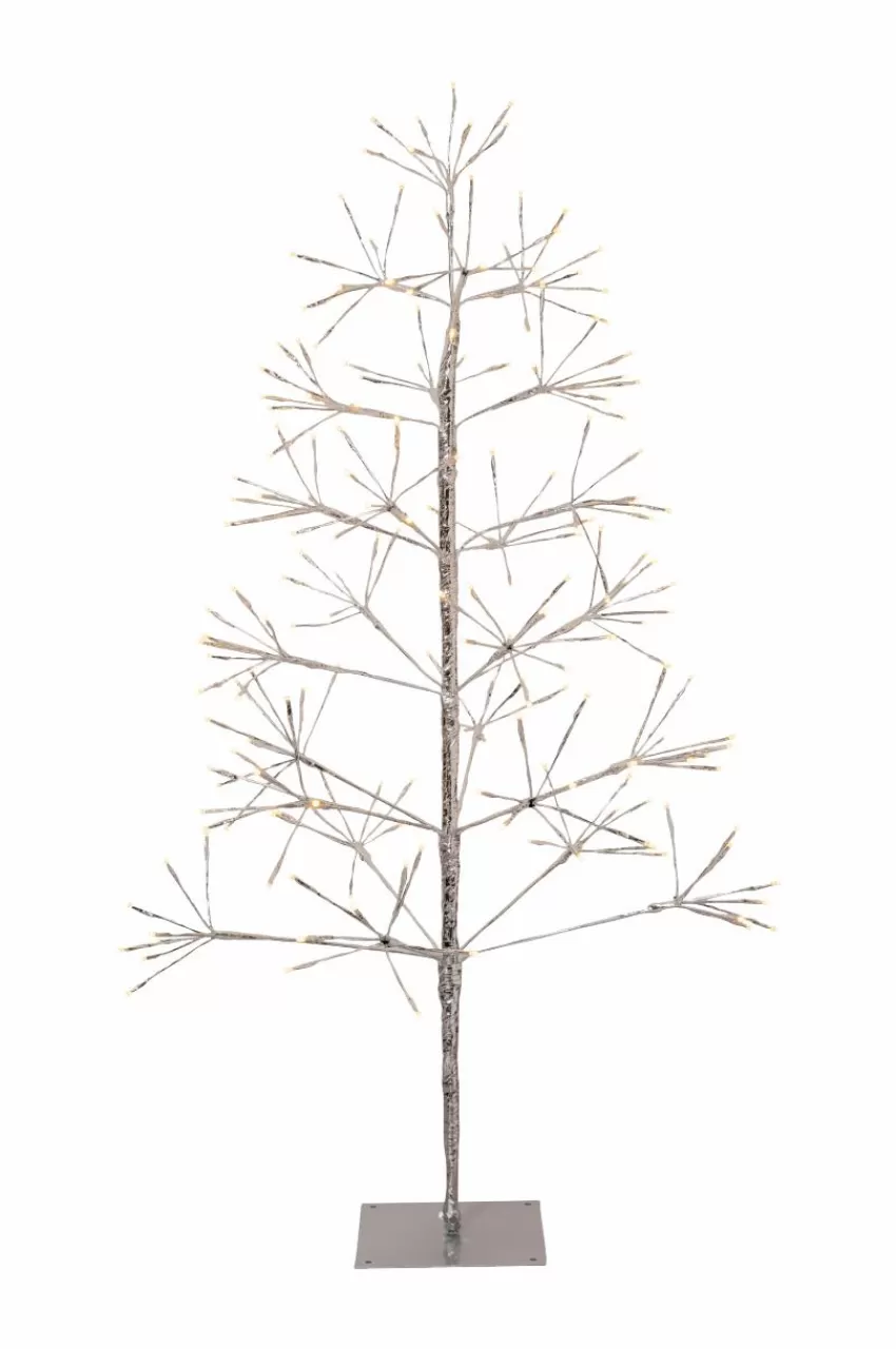 Utebelysning | Utebelysning*Jotex Dekorationsträd Flower Tree 120cm Silver