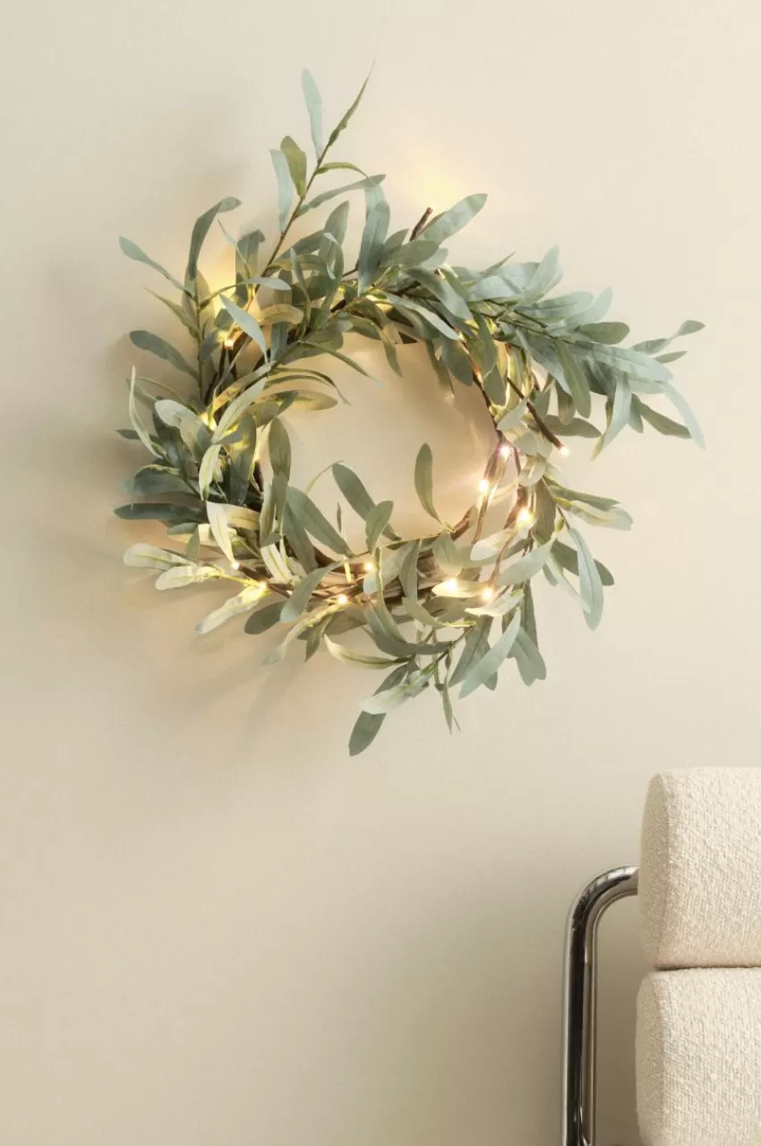 Julbelysning | Dekorativ Belysning*Jotex DIONE Krans LED Grön