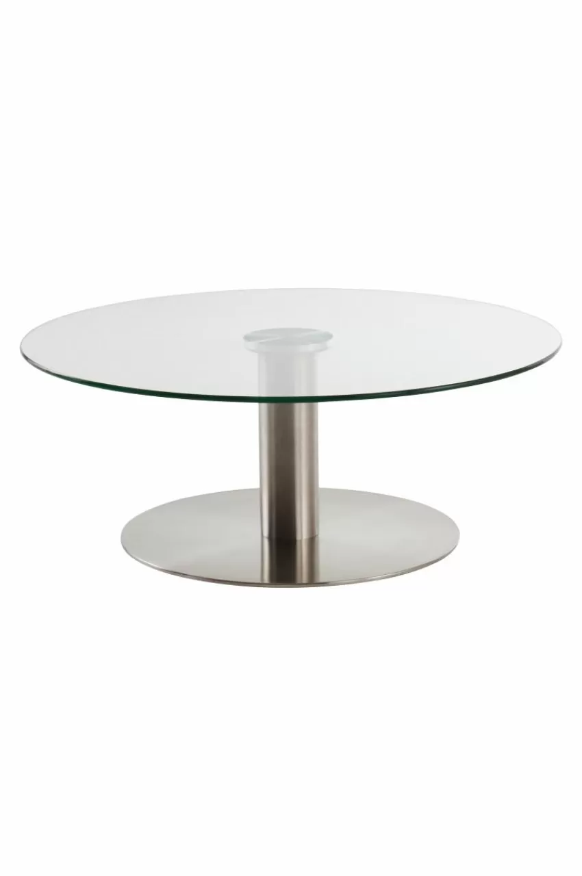 Bord*Jotex DORNO Soffbord ø 90cm Klarglas