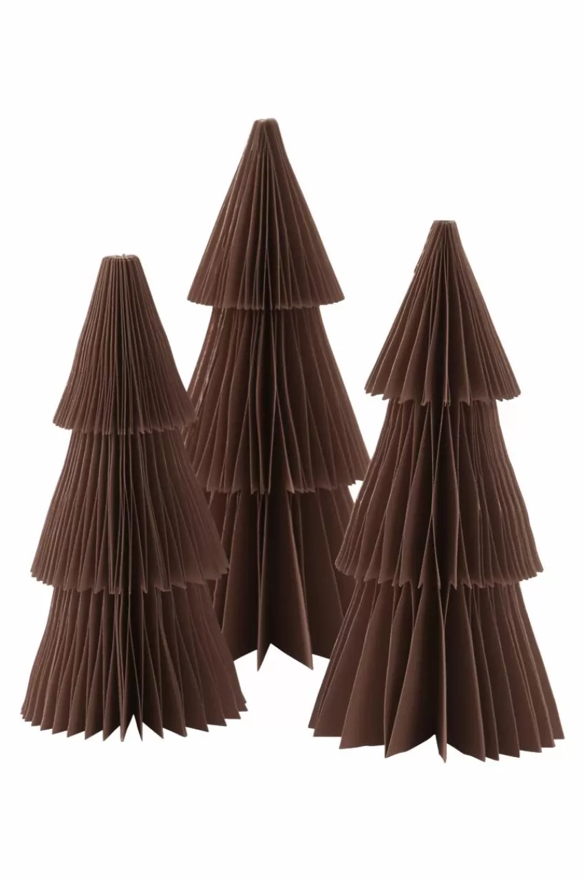 Juldekoration*Jotex EBBE Dekorationsfigur 3-pack Brun
