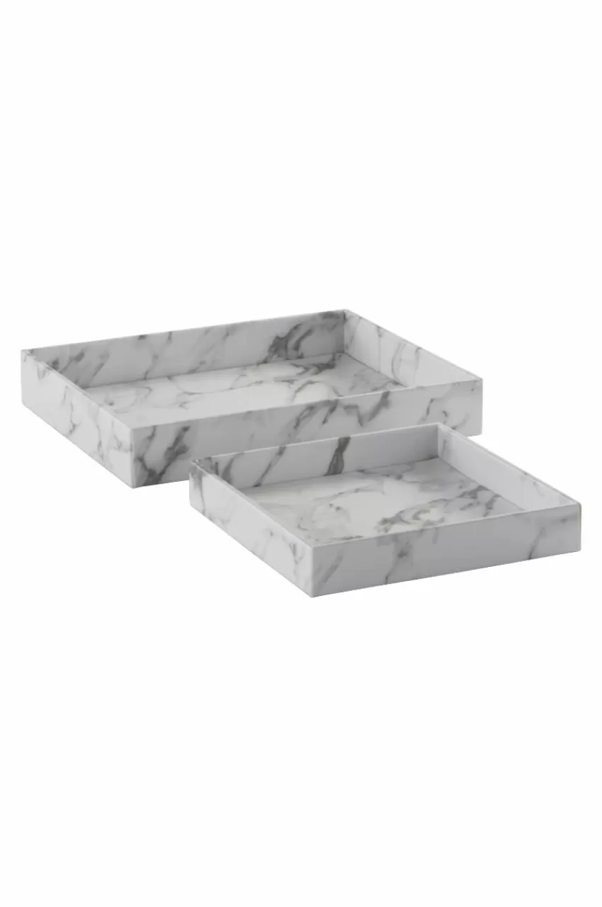 Förvaring*Jotex EDIENNE Bricka 2-pack Grå