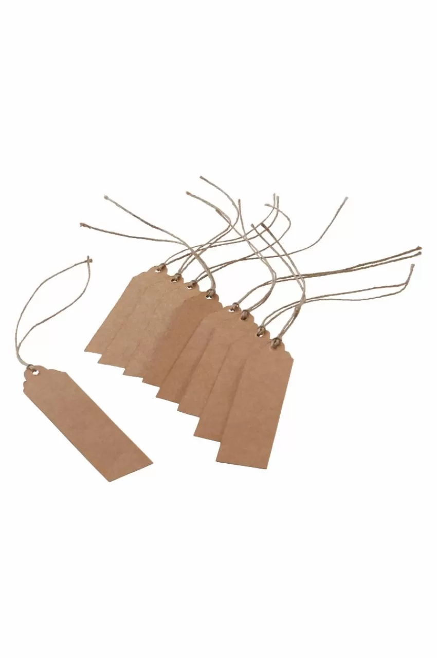 Presentpapper & Snöre | Juldekoration*Jotex EGON Etiketter 10-pack Brun