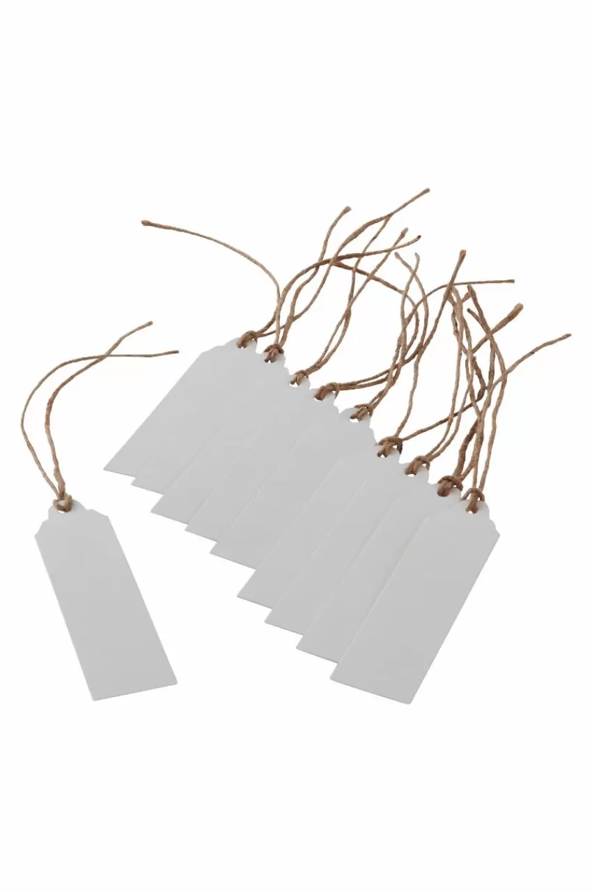 Presentpapper & Snöre | Juldekoration*Jotex EGON Etiketter 10-pack Vit