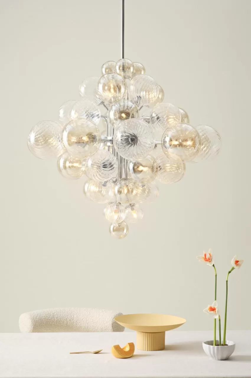 Taklampor | Kristallkronor & Takkronor*Jotex ELECTRA Taklampa Ø 75 Cm Krom