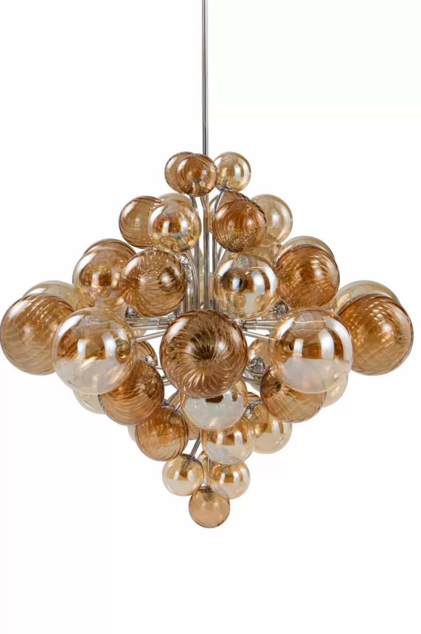 Taklampor | Kristallkronor & Takkronor*Jotex ELECTRA Taklampa Ø 75 Cm Bärnsten