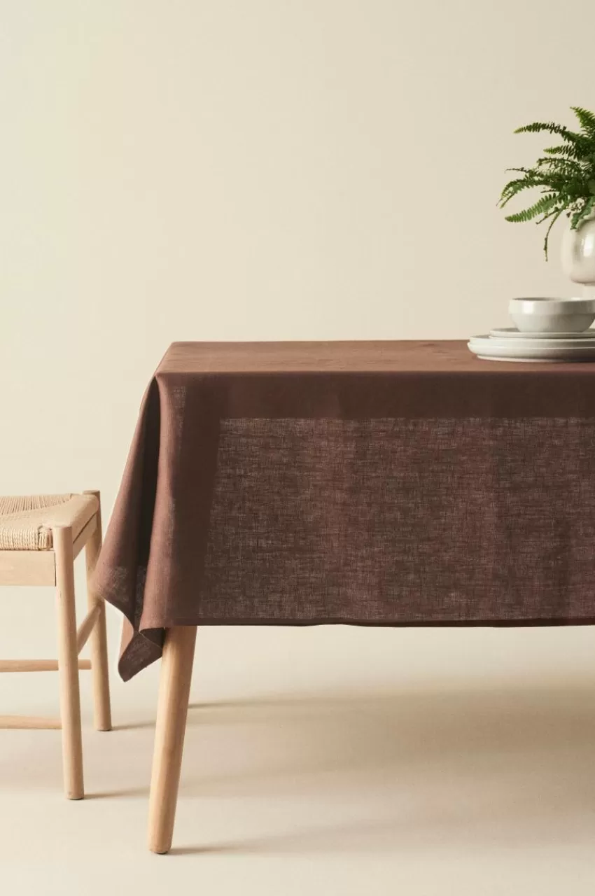 Dukar*Jotex ELI Linneduk Mörkbrun