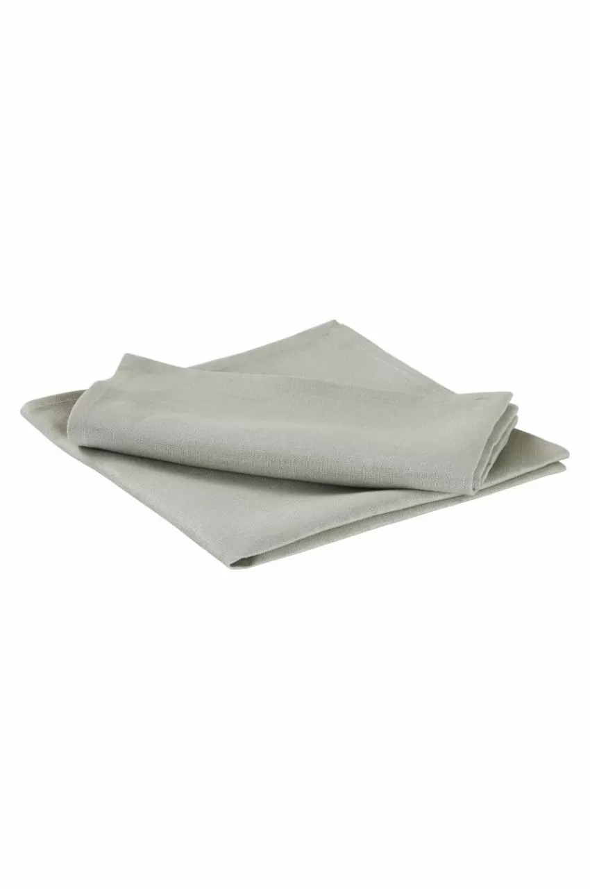 Servetter*Jotex ELI Linneservett 2-pack Grågrön
