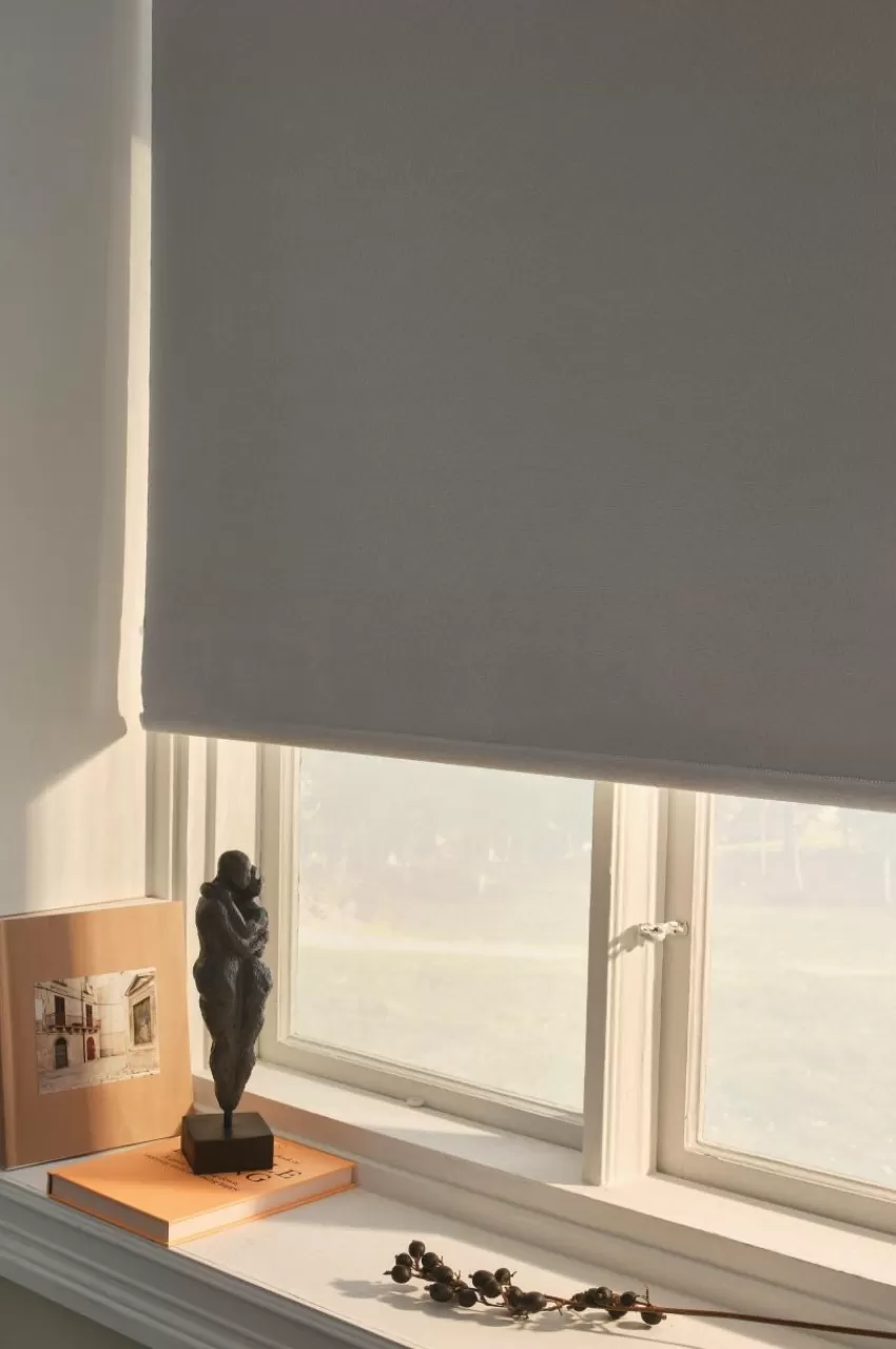 Rullgardiner | Mörkläggningsgardiner*Jotex ELIA Mörkläggande Rullgardin - Höjd 165 Cm Ljusgrå