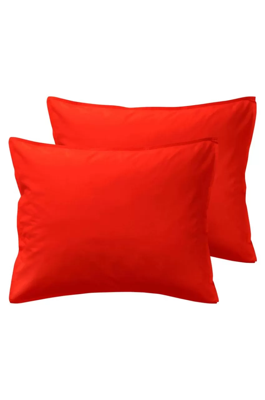 Örngott*Jotex ENA örngott 2-pack Ekologisk 60x50 Cm Tomatröd