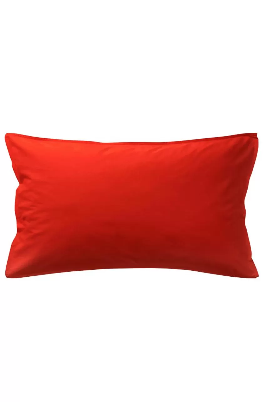 Örngott*Jotex ENA örngott 90x50 Cm Ekologisk Tomatröd