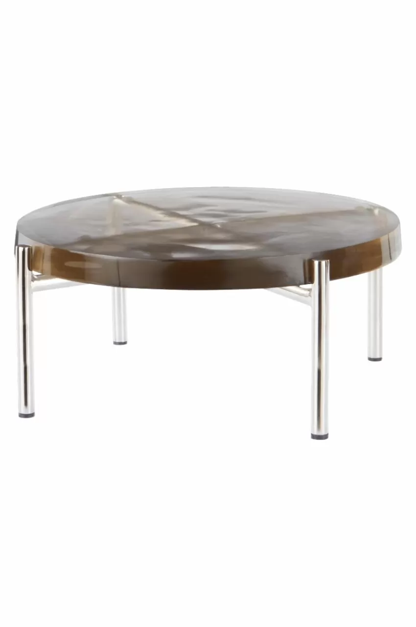 Brickor & Serveringsfat*Jotex ESSENCE Serveringsfat ø 33 Cm Transparent/silver