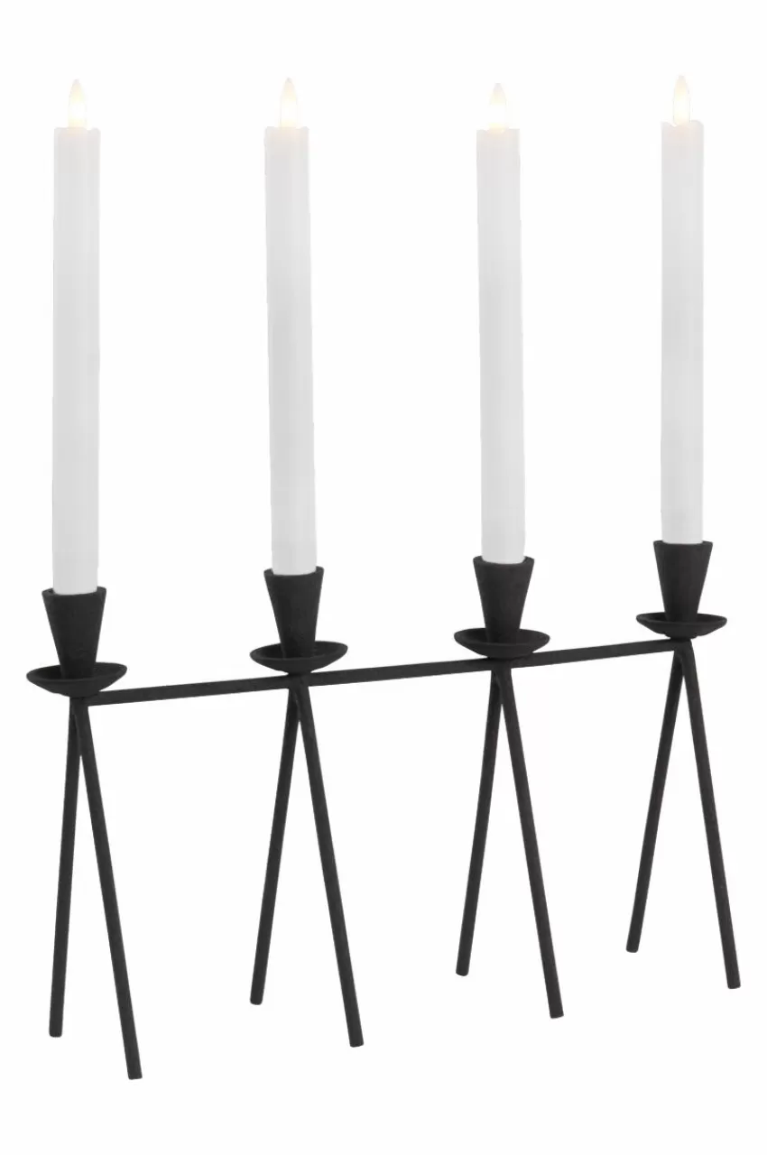 Ljusstakar | Juldekoration*Jotex ESTEFAN Ljusstake Svart