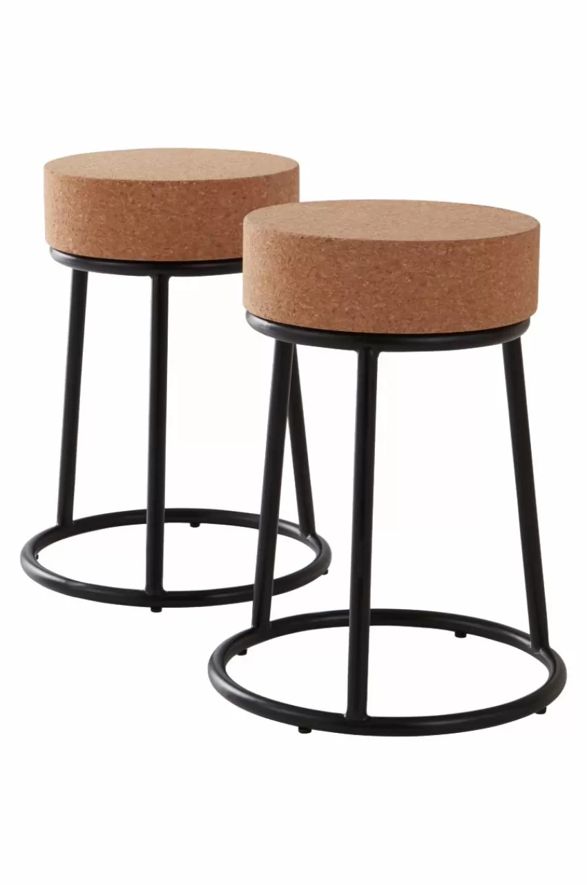 Pallar*Jotex FINDHORN Pall 2-pack Natur/svart