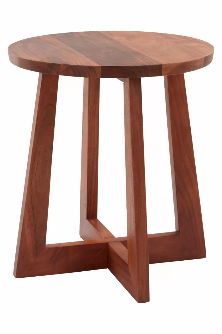 Bord*Jotex FINTANA Sidobord ø 45 Cm Brun