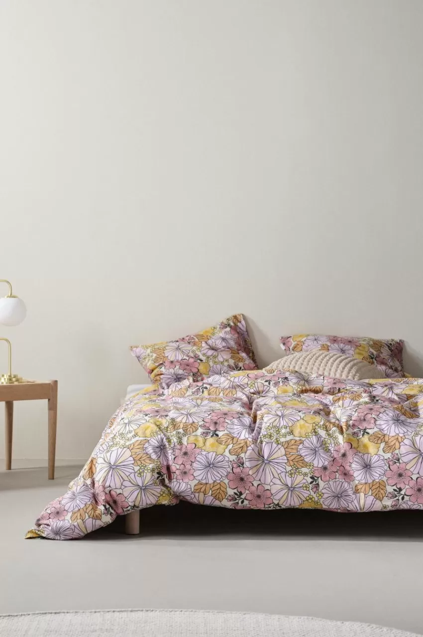 Påslakanset*Jotex FIORI Påslakanset Dubbelsäng Rosa/multi