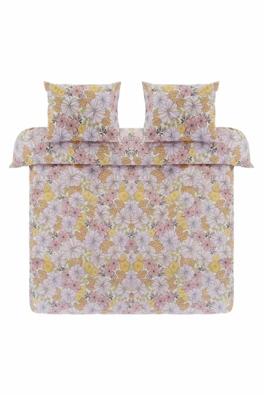 Påslakanset*Jotex FIORI Påslakanset Dubbelsäng Rosa/multi
