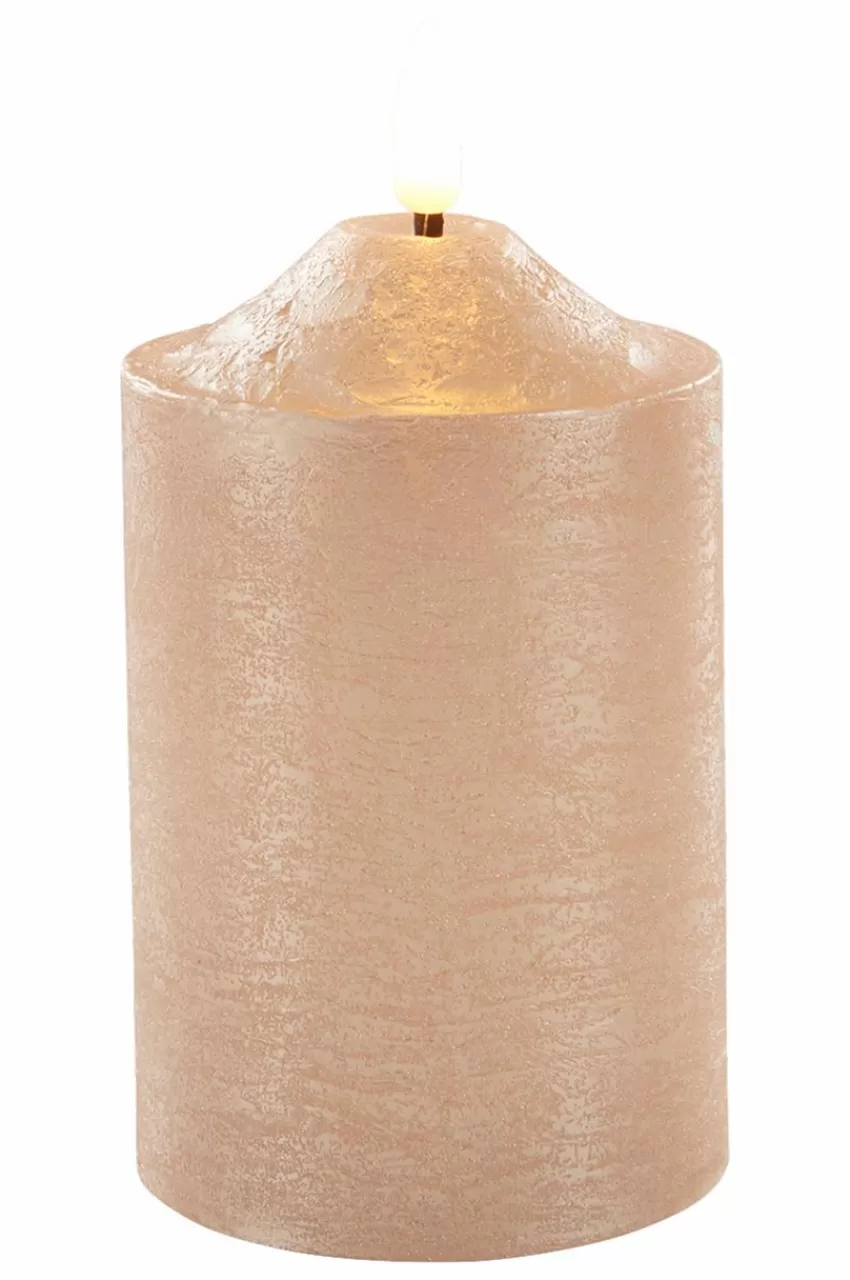 Ljus*Jotex FLAMMAN Blockljus LED Guld
