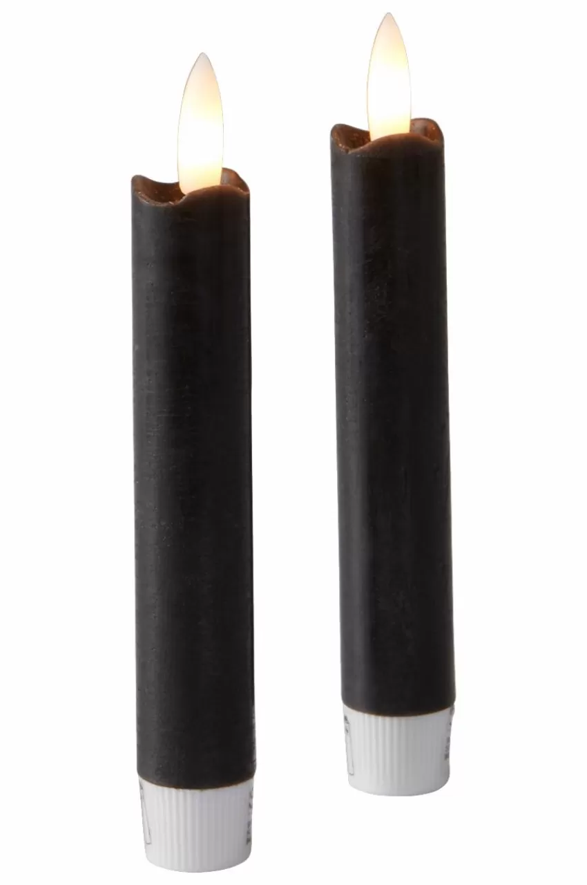 Ljus*Jotex FLAMME Antikljus LED 15 Cm 2-pack
