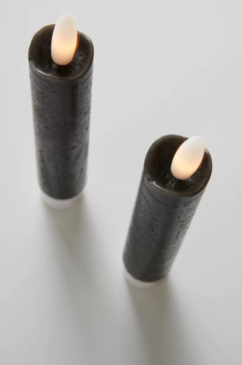 Ljus*Jotex FLAMME Antikljus LED 15 Cm 2-pack