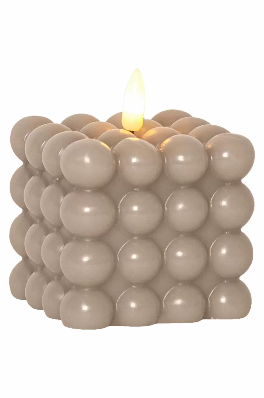 Ljus*Jotex FLAMME DOT Blockljus LED 9,5 Cm undefined