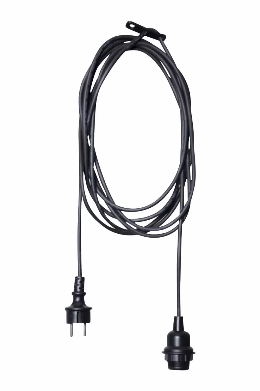 Utebelysning | Utebelysning*Jotex Flex Out Lampupphäng Utomhus, 250 Cm Svart