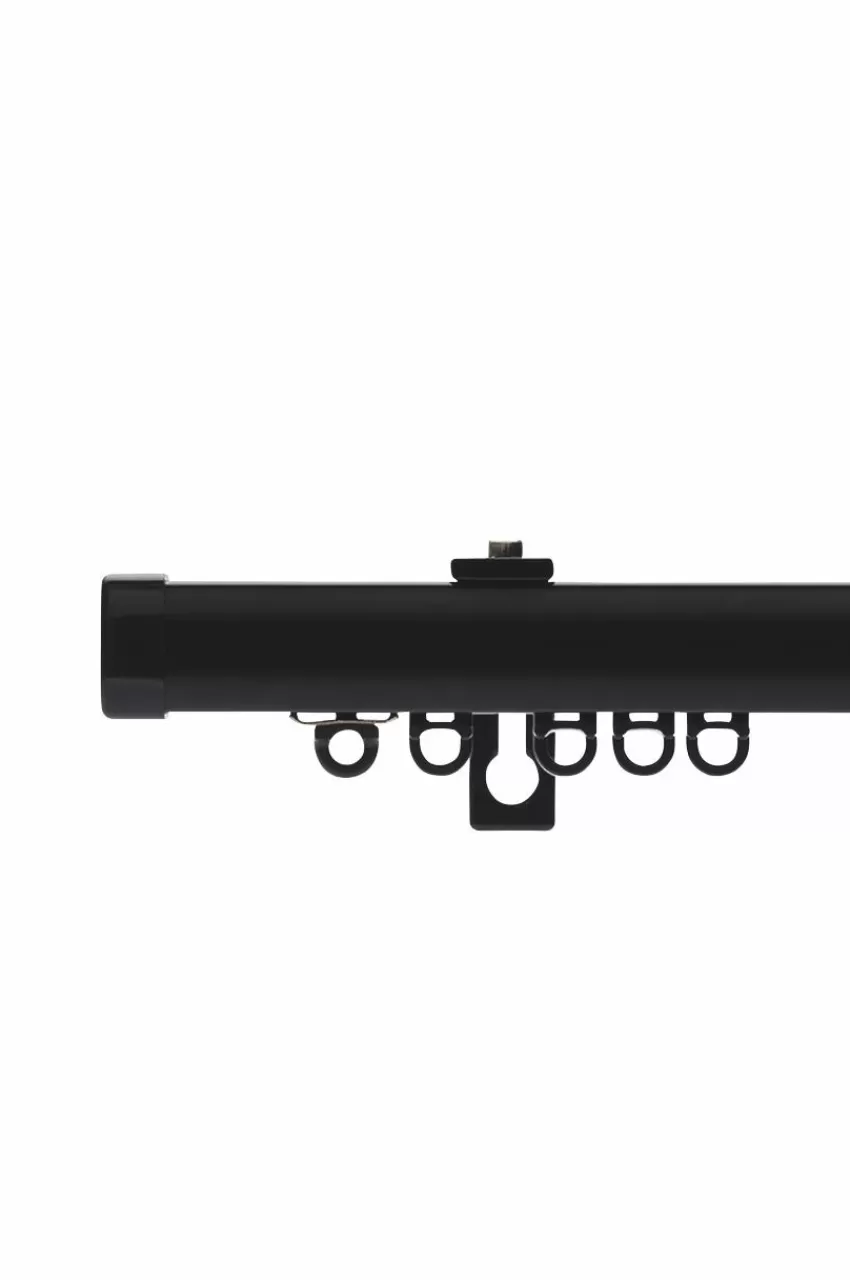 Gardinskenor*Jotex FLEXI Gardinskena Set Svart 200 cm