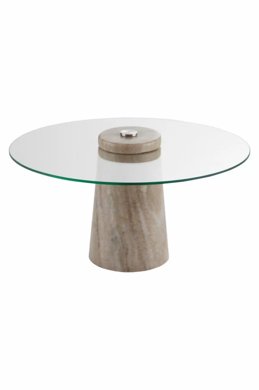 Brickor & Serveringsfat*Jotex FRANCINE Serveringsfat ø 30 Cm Greige/glas
