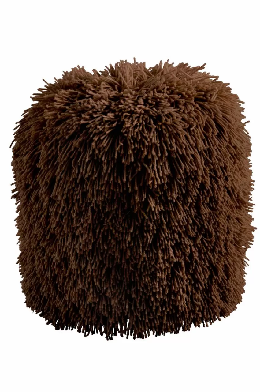 Sittpuffar*Jotex FUNTANA Sittpuff ø 40 Cm Chokladbrun
