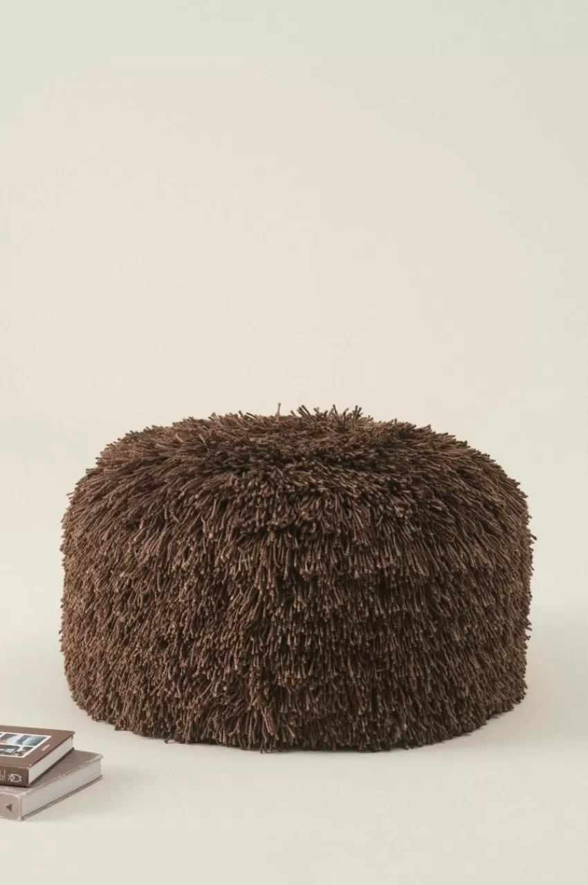 Sittpuffar*Jotex FUNTANA Sittpuff ø 70 Cm Chokladbrun