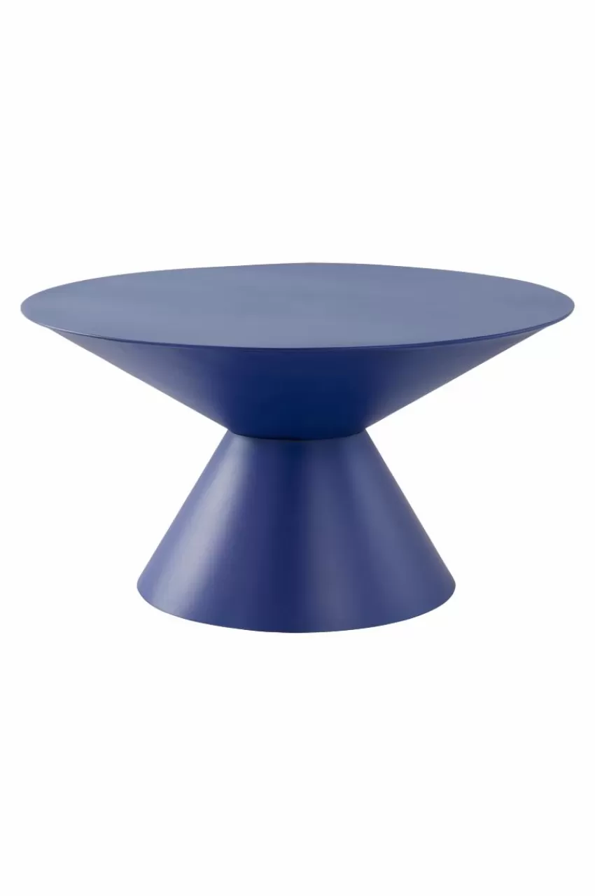 Bord*Jotex GAMPRIN Soffbord ø 75 Cm Blå