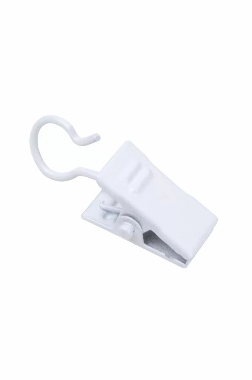 Gardintillbehör*Jotex Gardinklämma För Ring 10-pack Vit