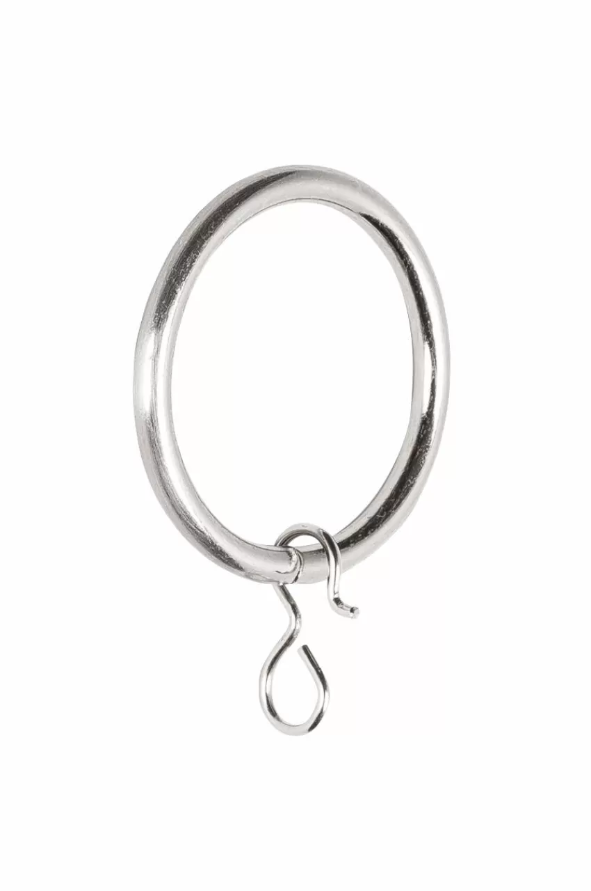 Gardintillbehör*Jotex Gardinringar 10-pack Stål